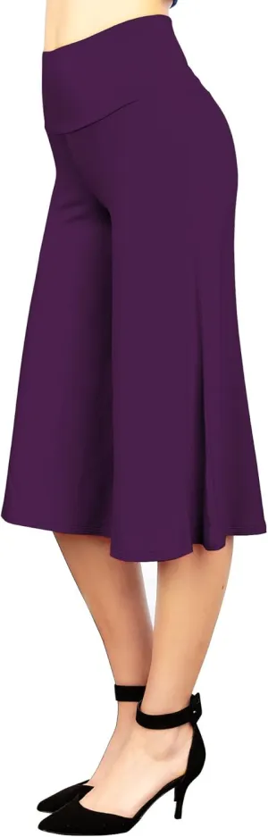 CTC Womens Knit Culottes Pant - Made in USA