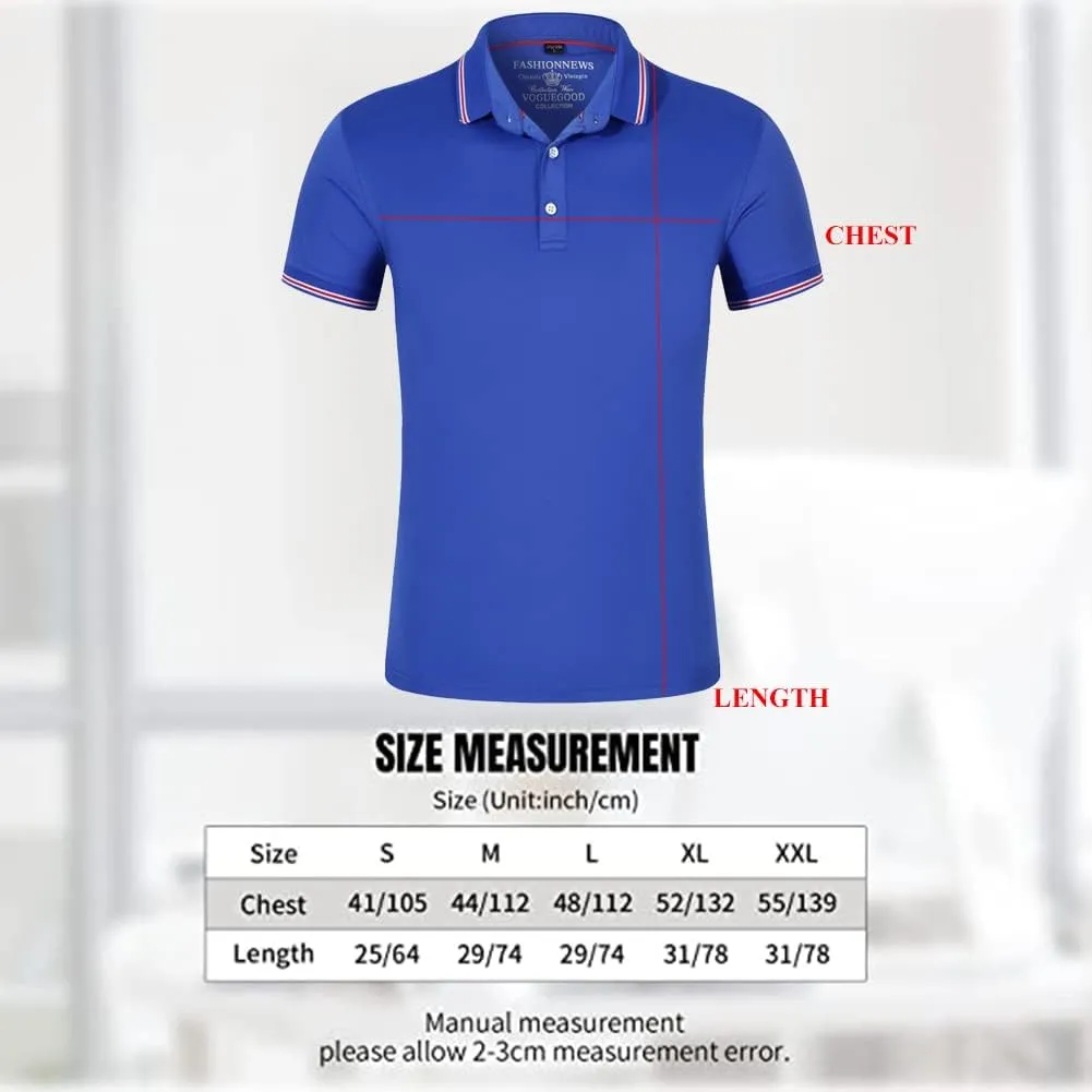 Custom Polo Shirts for Men Women Personalized T-Shirt with Logo Text Photo Mercerized Cotton Short Sleeves