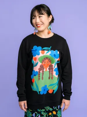 Gwen Blossom Sweatshirt Black