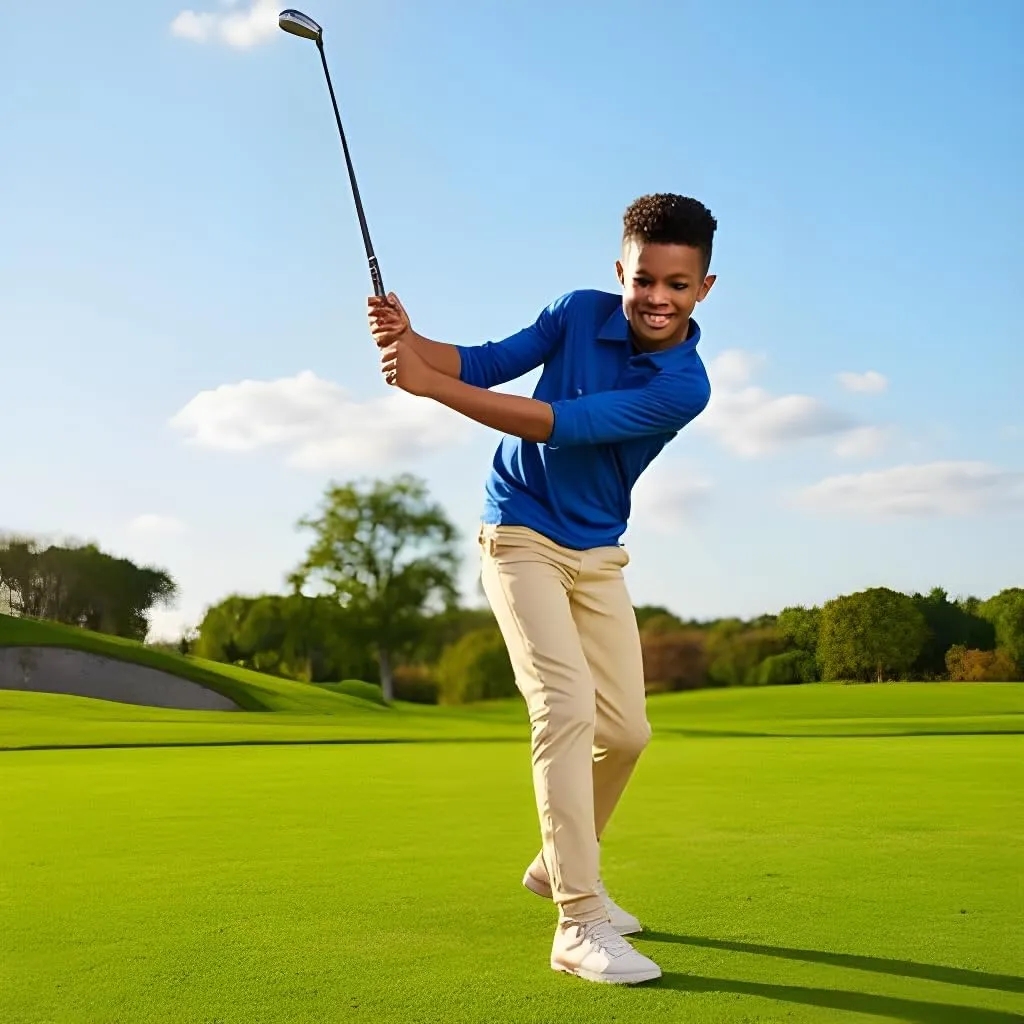 INGEAR Boys Golf Polo Long Sleeve Shirts Performance Active Wear Polo for Tennis and Casual Wear - Versatile Boys Polo Shirts