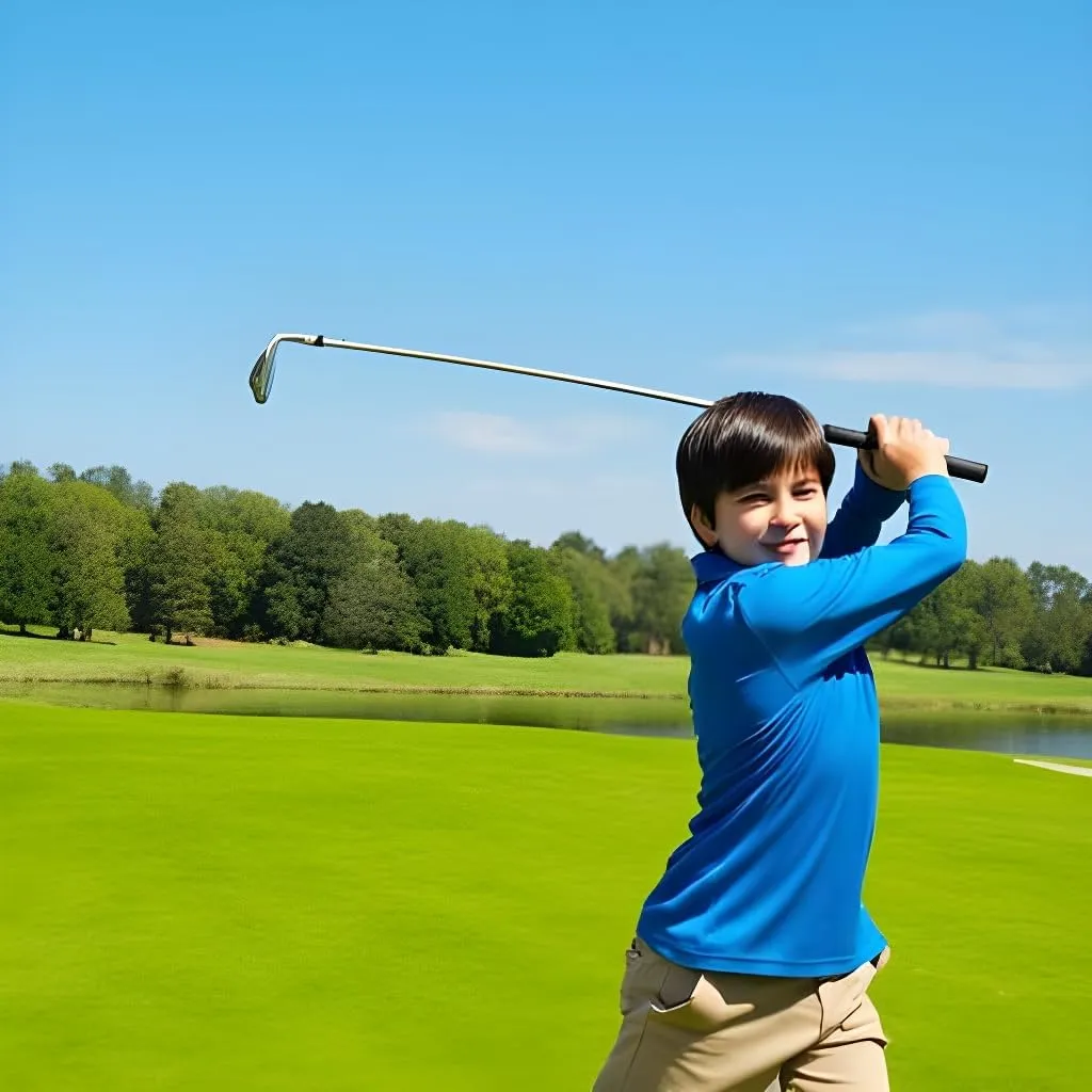 INGEAR Boys Golf Polo Long Sleeve Shirts Performance Active Wear Polo for Tennis and Casual Wear - Versatile Boys Polo Shirts