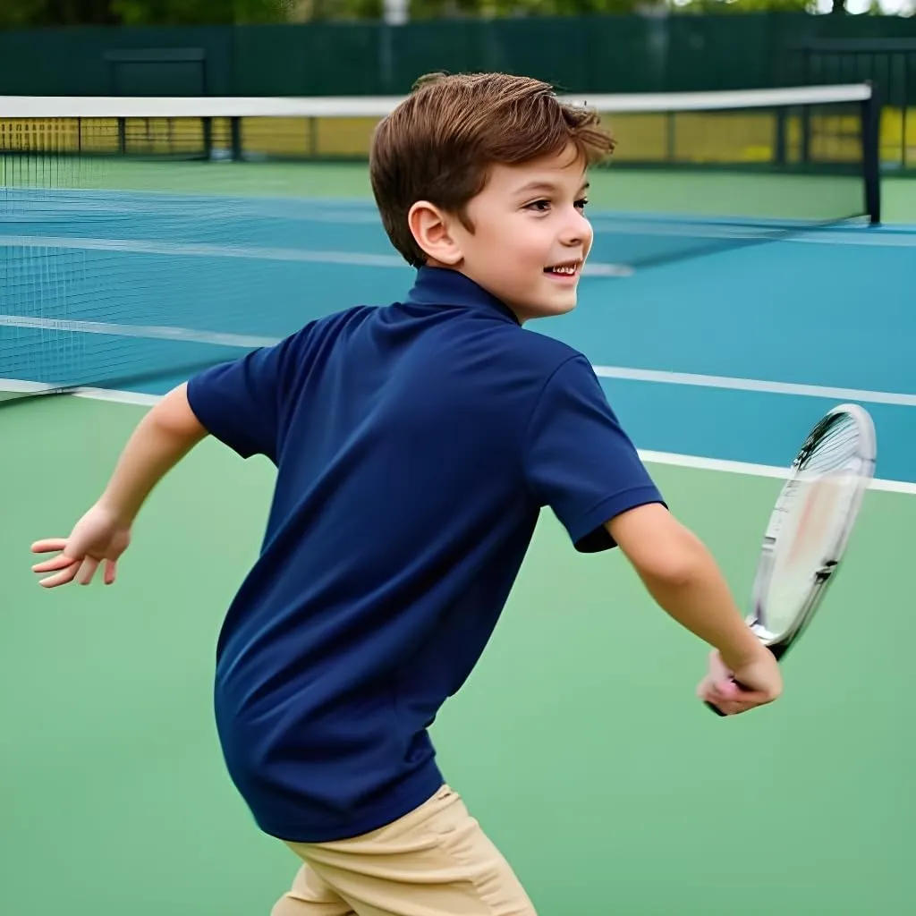 INGEAR Boys Golf Polo Short Sleeve Shirts Performance Active Wear Polo for Tennis and Casual Wear Versatile Boys Polo Shirts