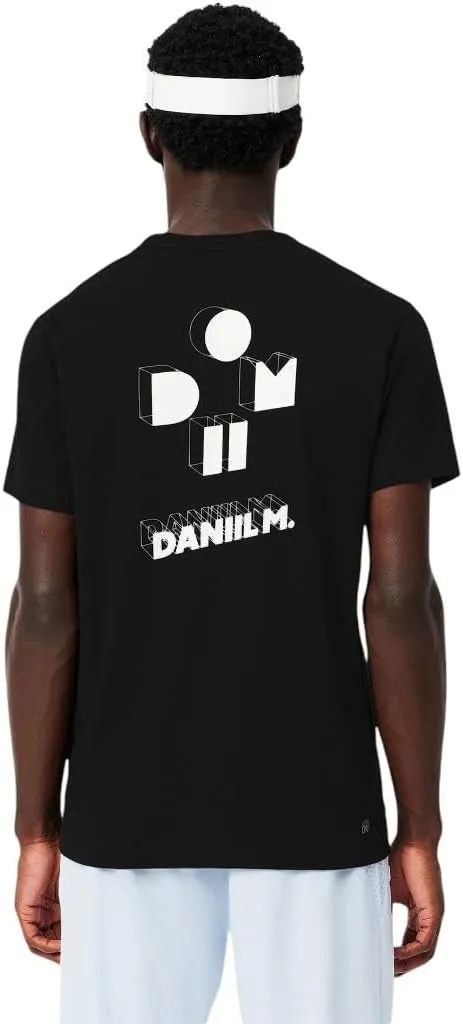Lacoste Men's Tennis X Daniil Medvedev Ultra Dry T-Shirt