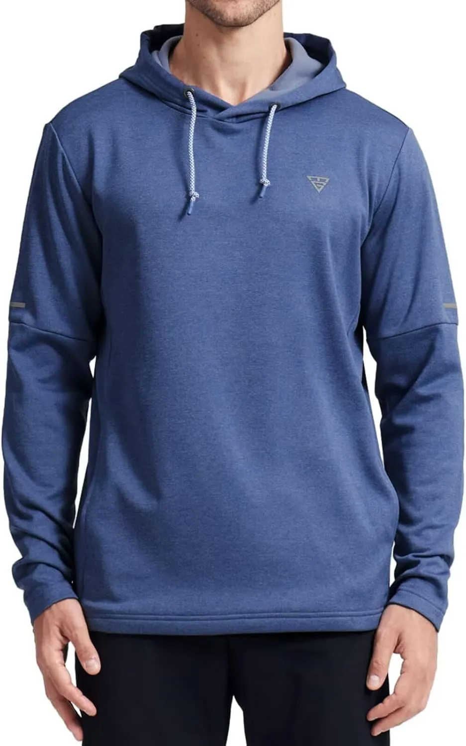 M MAELREG Hoodies for Men Golf Fleece Hooded Sweatshirts Dry Fit Athletic Lightweight Casual Midlayer Mens Hoodies Pullover