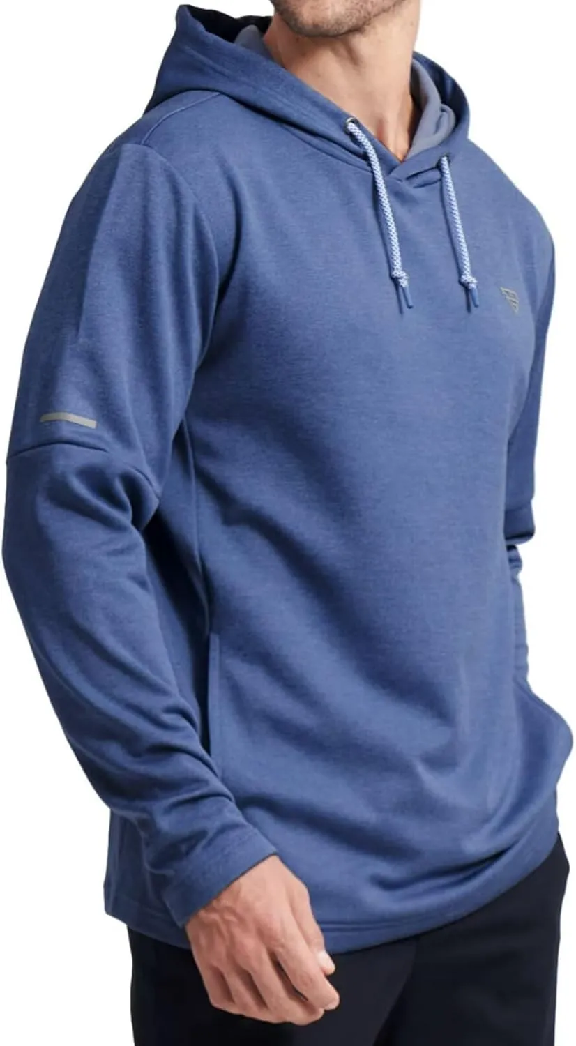 M MAELREG Hoodies for Men Golf Fleece Hooded Sweatshirts Dry Fit Athletic Lightweight Casual Midlayer Mens Hoodies Pullover