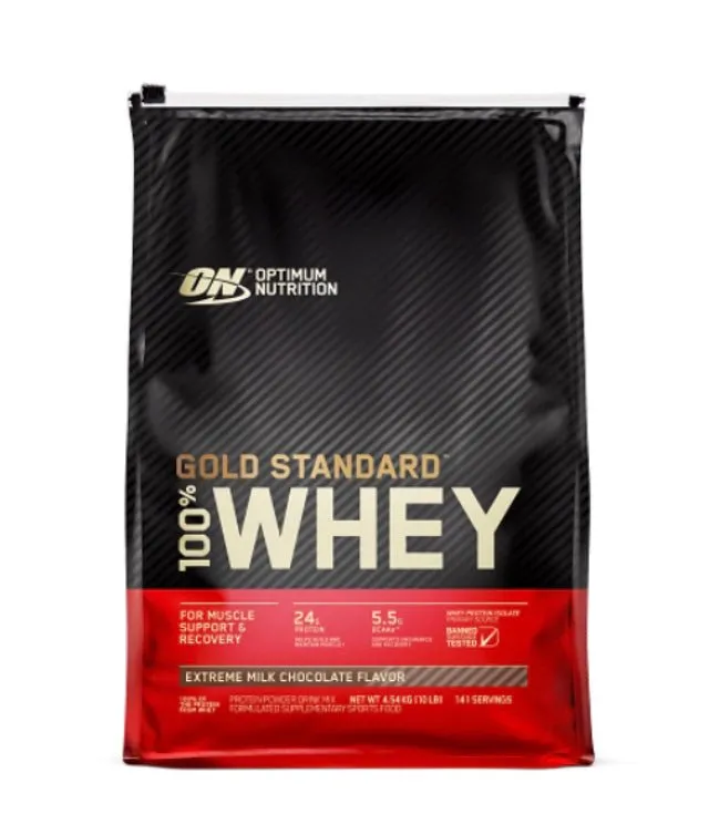 OPTIMUM NUTRITION 100% WHEY 10LB   FREE BCAA 60 CAP