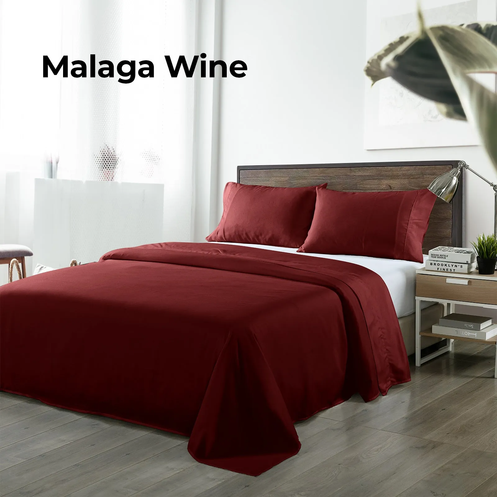 Royal Comfort Bamboo Blended Sheet & Pillowcases Set 1000TC Ultra Soft Bedding