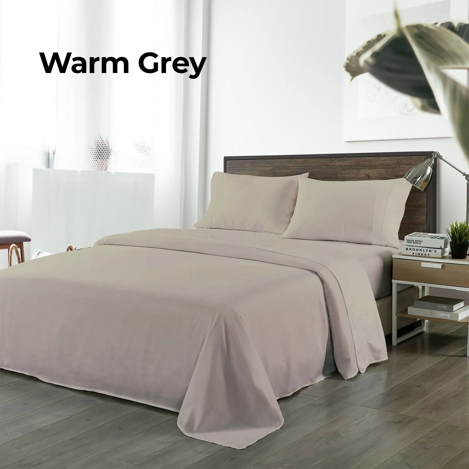 Royal Comfort Bamboo Blended Sheet & Pillowcases Set 1000TC Ultra Soft Bedding