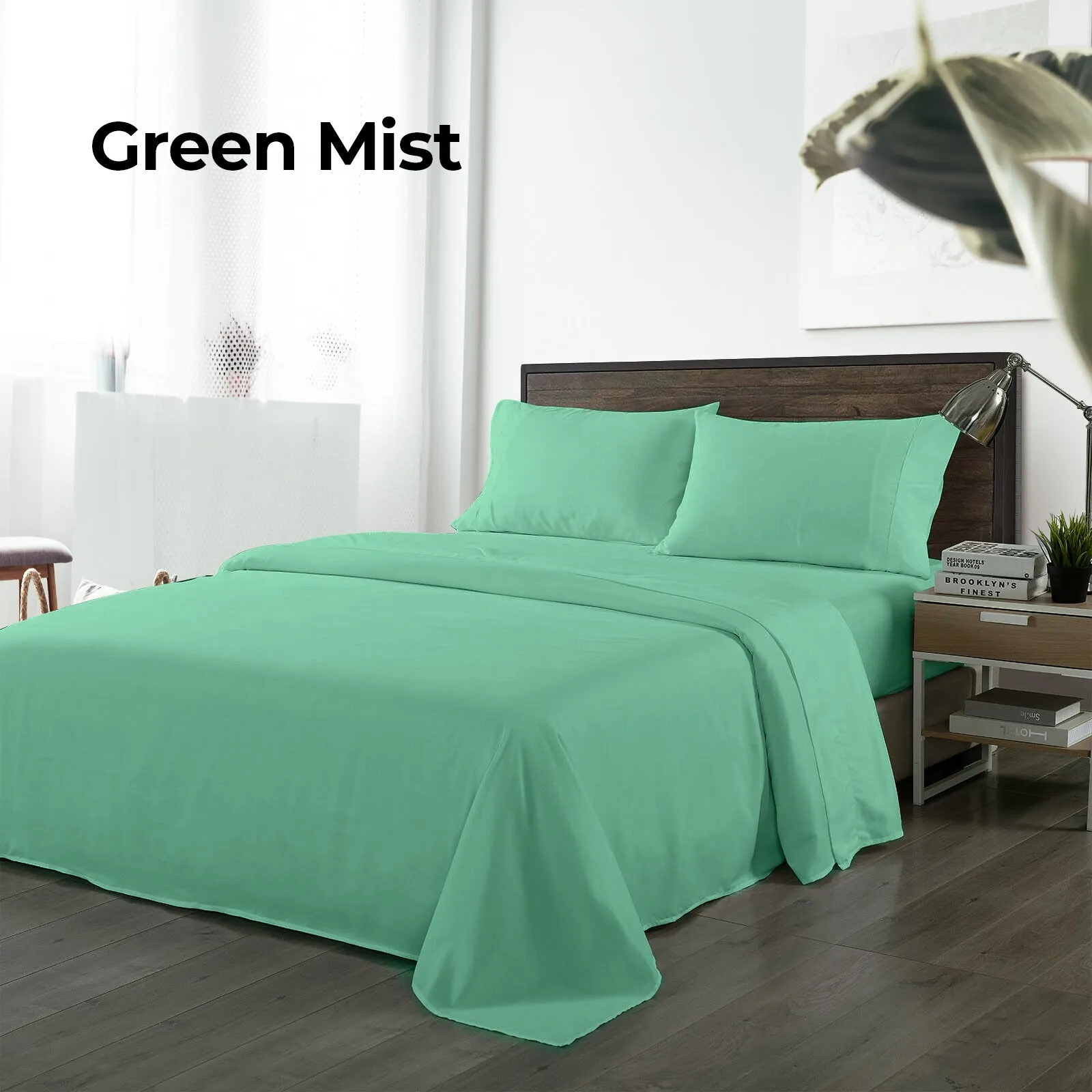 Royal Comfort Bamboo Blended Sheet & Pillowcases Set 1000TC Ultra Soft Bedding