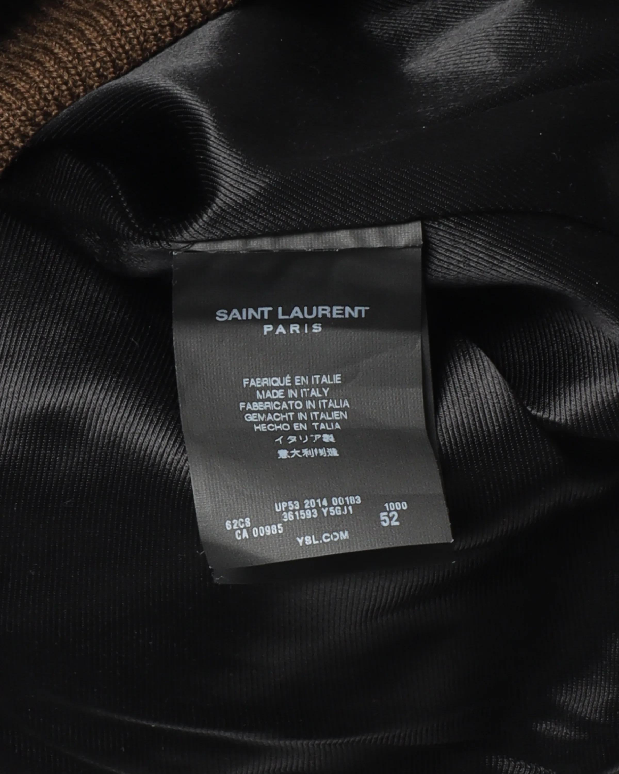 Shearling Collard Bomber Jacket